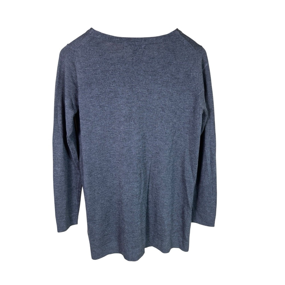 NWT Banana Republic Womens‎ Charcoal Long Sleeve Sweater Size S - Picture 2 of 7